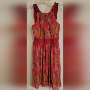 Beautiful Antonio Melani sundress size 2. In EUC! Unique eye-catching print!